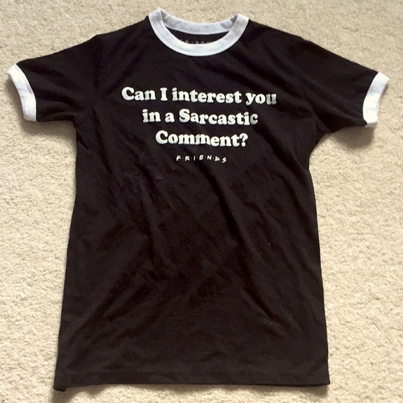 Black Friends T-shirt with quote - Picture 1 of 2